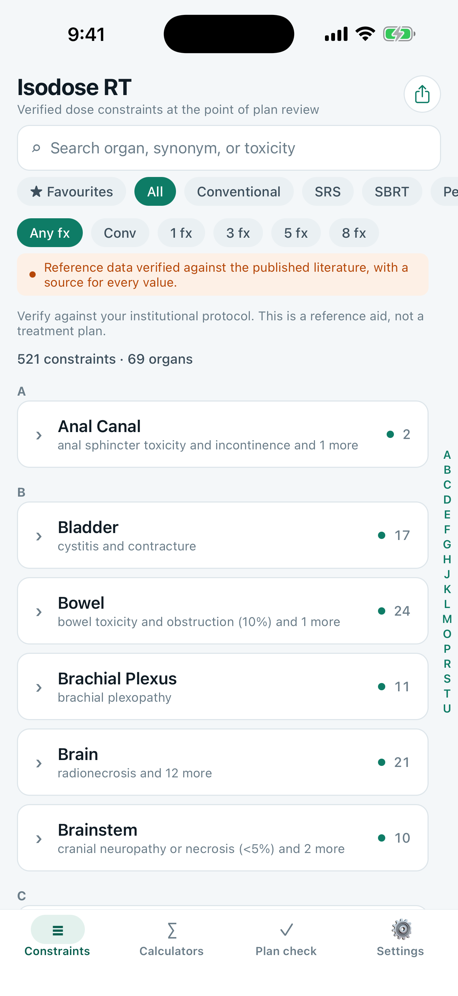Isodose RT screenshot 4